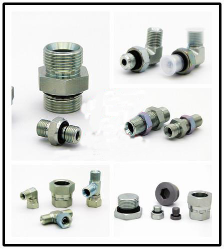 BSP hydraulic pipe fitting adapter type connectors (2)